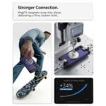Spigen Tough Armor Mag MagSafe Ash Violet Kryt Samsung Galaxy S26 Plus