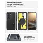 Spigen Tough Armor Mag MagSafe Black Kryt Samsung Galaxy S26 Ultra
