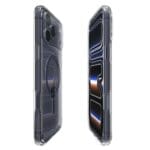 Spigen Ultra Hybrid Mag MagSafe Clear/Deep Blue Kryt iPhone 17 Pro Max
