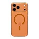 Spigen Ultra Hybrid Mag MagSafe Clear/Orange Kryt iPhone 17 Pro