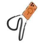 Spigen Ultra Hybrid Mag MagSafe Clear/Orange Kryt iPhone 17 Pro