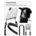 Spigen Ultra Hybrid Mag MagSafe Clear/White Kryt Samsung Galaxy S26