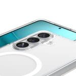 Spigen Ultra Hybrid Mag MagSafe Clear/White Kryt Samsung Galaxy S26