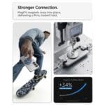 Spigen Ultra Hybrid Mag MagSafe Clear/White Kryt Samsung Galaxy S26 Plus