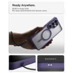 Spigen Ultra Hybrid Mag MagSafe Deep Purple Kryt Samsung Galaxy S26 Ultra