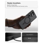 Spigen Ultra Hybrid Mag MagSafe Frost Black Kryt Samsung Galaxy S26 Ultra