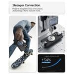 Spigen Ultra Hybrid Mag MagSafe Frost Black Kryt Samsung Galaxy S26 Ultra