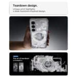 Spigen Ultra Hybrid Mag MagSafe Zero One White Kryt Samsung Galaxy S26 Plus