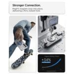 Spigen Ultra Hybrid Mag MagSafe Zero One White Kryt Samsung Galaxy S26 Plus