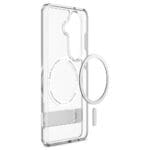 Spigen Ultra Hybrid "S" Mag MagSafe Clear/White Kryt Samsung Galaxy S26