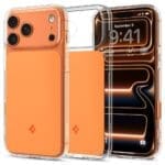 Spigen Ultra Hybrid ”T” Mag MagSafe Glossy Orange Kryt iPhone 17 Pro