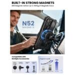 Supcase Iblsn Armorbox Clip Mag MagSafe Black Kryt Samsung Galaxy S26 Ultra