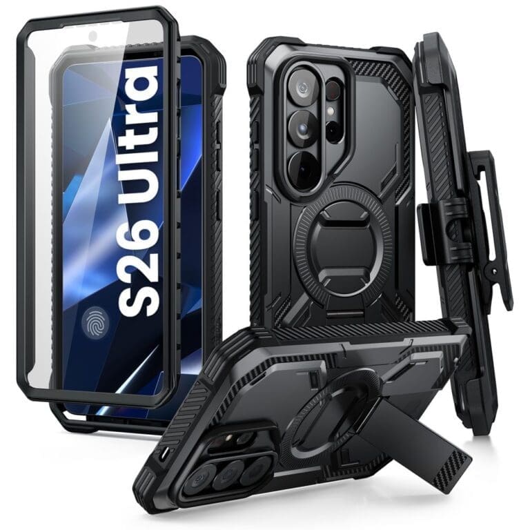 Supcase Iblsn Armorbox Clip Mag MagSafe Black Kryt Samsung Galaxy S26 Ultra