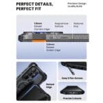 Supcase Iblsn Armorbox Clip Mag MagSafe Black Kryt Samsung Galaxy S26 Ultra