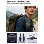 Supcase Iblsn Armorbox Clip Mag MagSafe Black Kryt Samsung Galaxy S26 Ultra