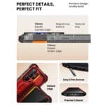 Supcase Iblsn Armorbox Mag MagSafe Ruddy Kryt Samsung Galaxy S26 Ultra