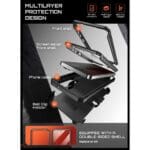 Supcase Unicorn Beetle Pro Mag MagSafe 2-Set Black Kryt Samsung Galaxy S26 Ultra