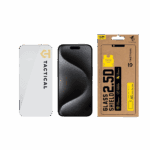 Tactical Glass Shield 2.5D Glass Apple Clear iPhone 15 Pro
