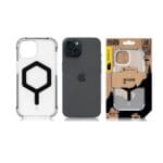 Tactical MagForce Hexagon Apple T-Black Kryt iPhone 15