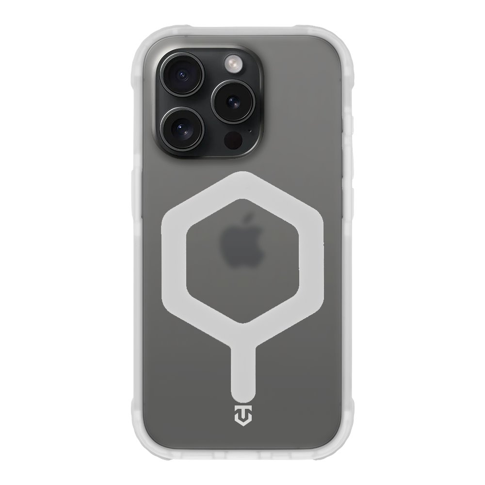 Tactical MagForce Hexagon Apple T-White Kryt iPhone 15 Pro