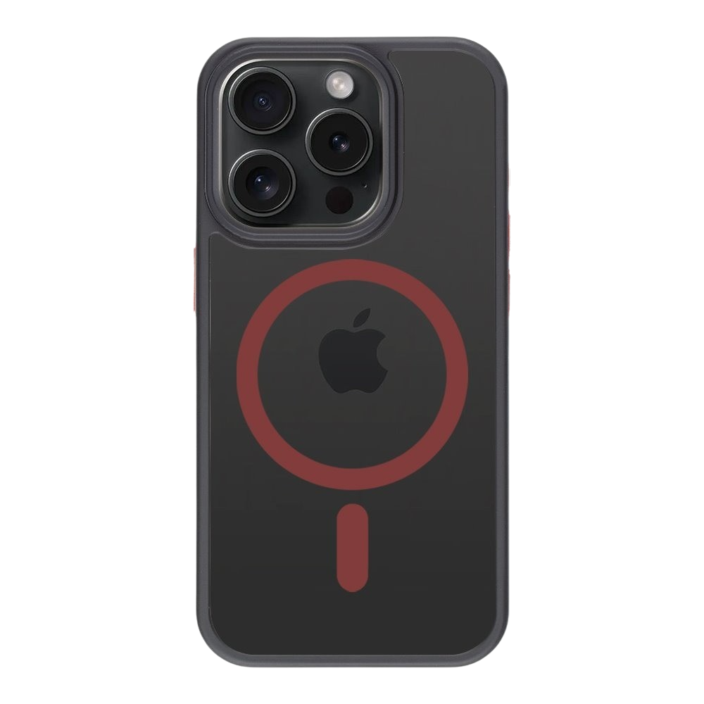 Tactical MagForce Hyperstealth 2.0 Apple Black/Red Kryt iPhone 15 Pro