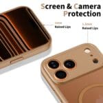Tech-Protect Basicmag MagSafe Matte Brown Kryt iPhone 17 Pro Max
