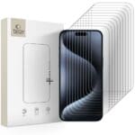 Tech-Protect Bundle 10-Pack Clear Kryt iPhone 15 Pro Max