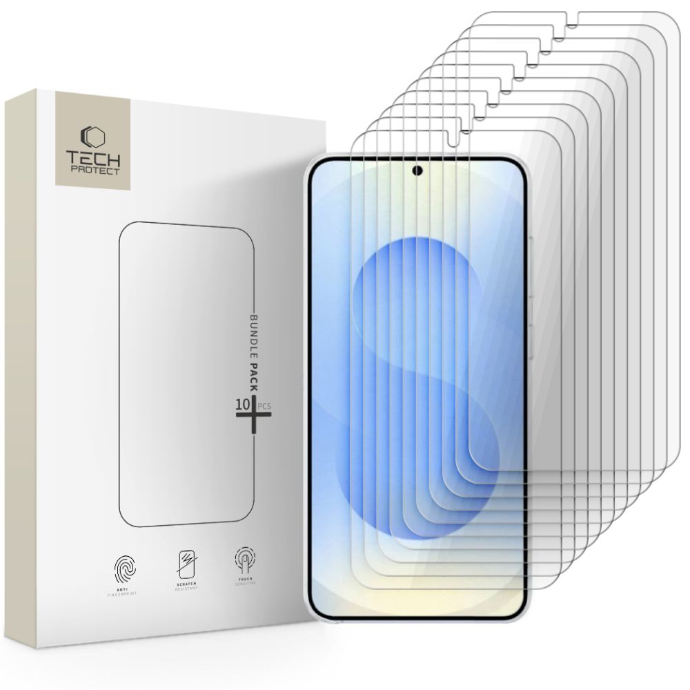 Tech-Protect Bundle 10-Pack Clear Kryt Samsung Galaxy S26