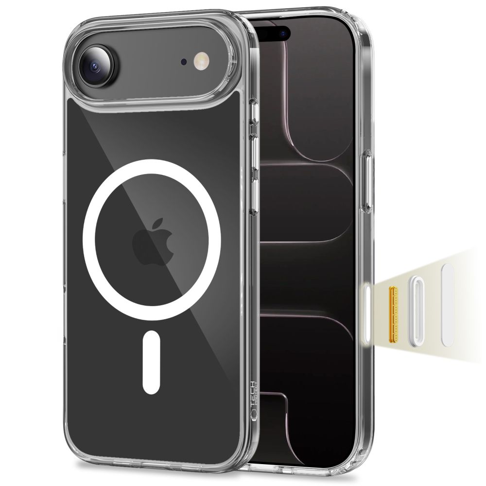 Tech-Protect Flexair Hybrid Cc MagSafe Clear Kryt iPhone 17 Air