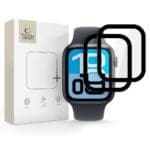 Tech-Protect Glass Flex+ 2-Pack Apple Watch 4 / 5 / 6 / Se 1 / 2 / 3 (44Mm) Black