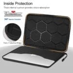 Tech-Protect Hardpouch Laptop 13-14 Black/Black
