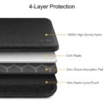 Tech-Protect Hardpouch Laptop 13-14 Black/Black