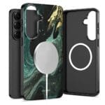 Tech-Protect Lamano MagSafe Verde Aura Kryt Samsung Galaxy S26