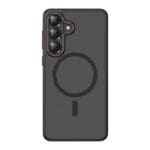 Tech-Protect Magcam MagSafe Matte Black/Red Kryt Samsung Galaxy S26 Plus