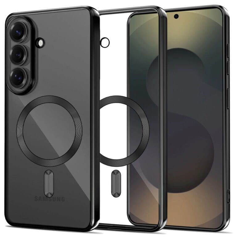 Tech-Protect Magflex MagSafe Shiny Black Kryt Samsung Galaxy S26 Plus