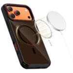 Tech-Protect Maghybrid MagSafe Black/Red Kryt iPhone 17 Pro Max