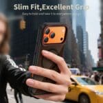 Tech-Protect Maghybrid MagSafe Black/Red Kryt iPhone 17 Pro Max