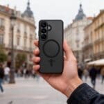 Tech-Protect Magmat MagSafe Matte Black Kryt Samsung Galaxy S26 Plus