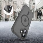 Tech-Protect Magmat MagSafe Matte Crayon Grey Kryt iPhone 17