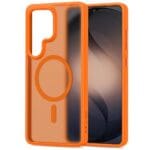 Tech-Protect Magmat MagSafe Matte Orange Kryt Samsung Galaxy S26 Ultra