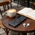 Tech-Protect Magslim MagSafe Matte/Black Kryt Samsung Galaxy S26