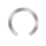 Tech-Protect Mmp-210 Magnetic MagSafe Ring 2-Pack Deep Blue & Silver