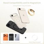 Tech-Protect Mmr400 Lamano Magnetic MagSafe Phone Ring Gold