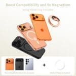 Tech-Protect Mmr400 Lamano Magnetic MagSafe Phone Ring Rose Gold