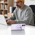 Tech-Protect Mmr500 Magnetic MagSafe Phone Ring Mauve