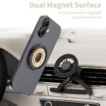 Tech-Protect Mmr700 Lamano Magnetic MagSafe Phone Ring Black/Gold