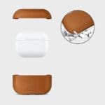 Tech-Protect Naturalfit Apple Brown Kryt AirPods Pro 3