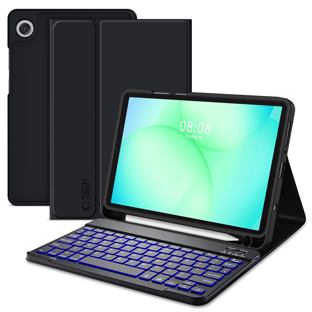 Tech-Protect Sc Pen + Keyboard Black Kryt Samsung Galaxy Tab A11 8.7 X133/X135/A9 8.7 X110/X115