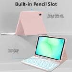 Tech-Protect Sc Pen + Keyboard Pink Kryt Samsung Galaxy Tab A9 Plus 11.0 X210/X215/X216