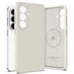 Tech-Protect Silicone MagSafe Cosmic Latte Kryt Samsung Galaxy S26